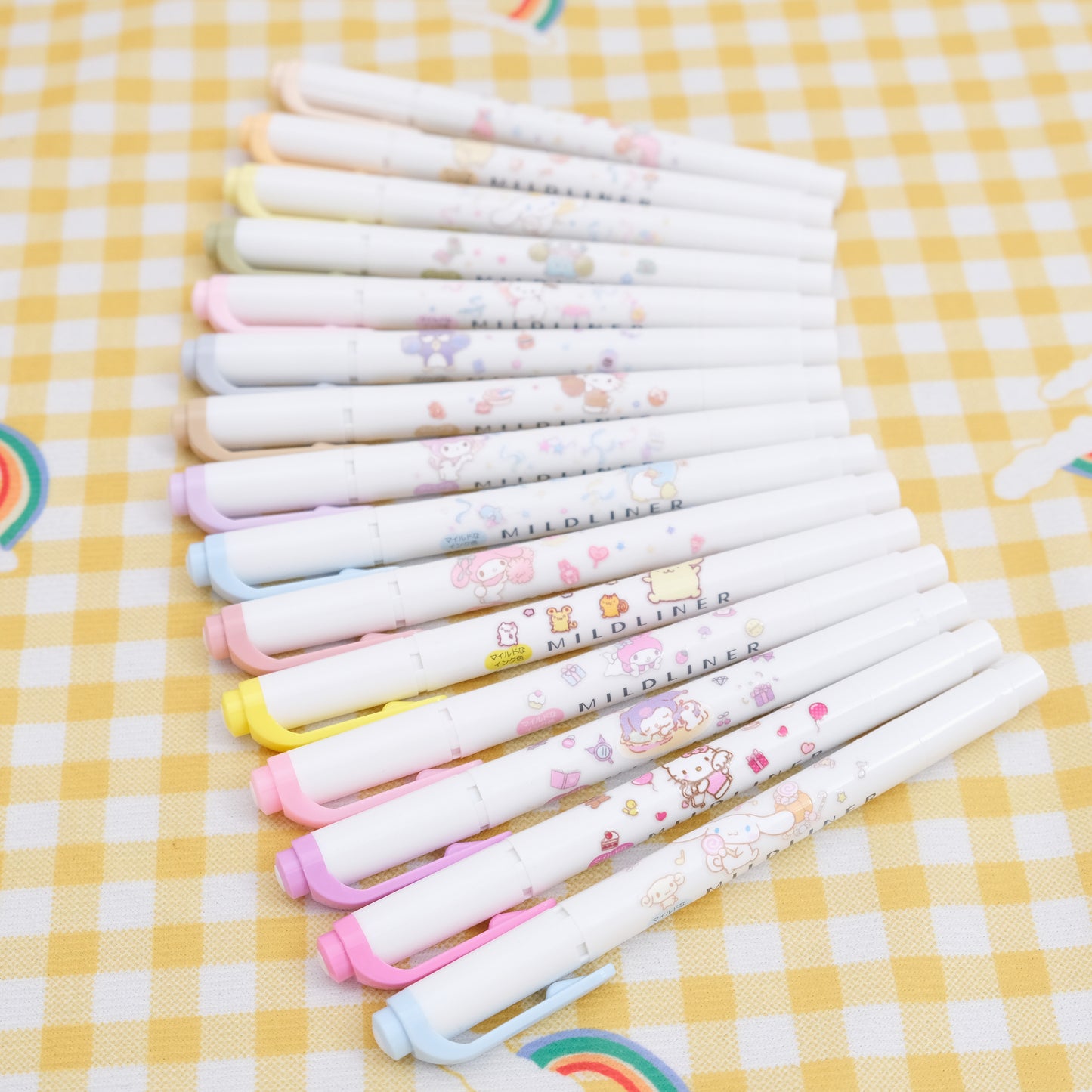 Zebra Mildliner Sanrio DIY Limited Double-Sided Highlighter - Fine / Bold - New Colors