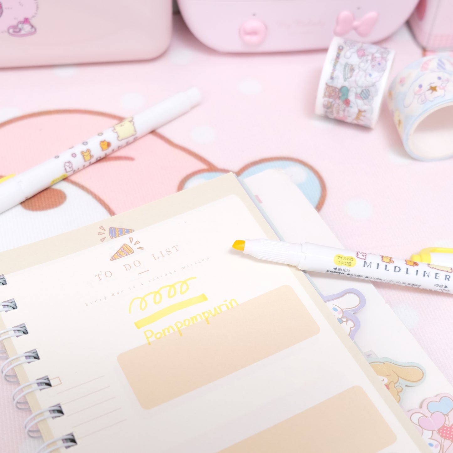 Zebra Mildliner Sanrio DIY Limited Double-Sided Highlighter - Fine / Bold