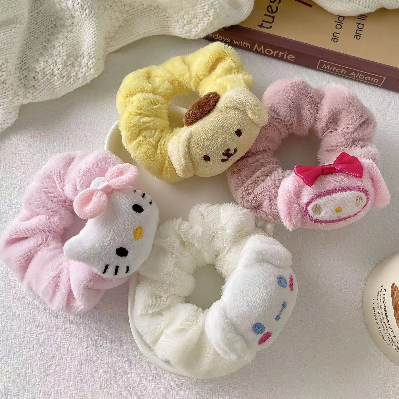 Cute Plushy Hair Scrunchie