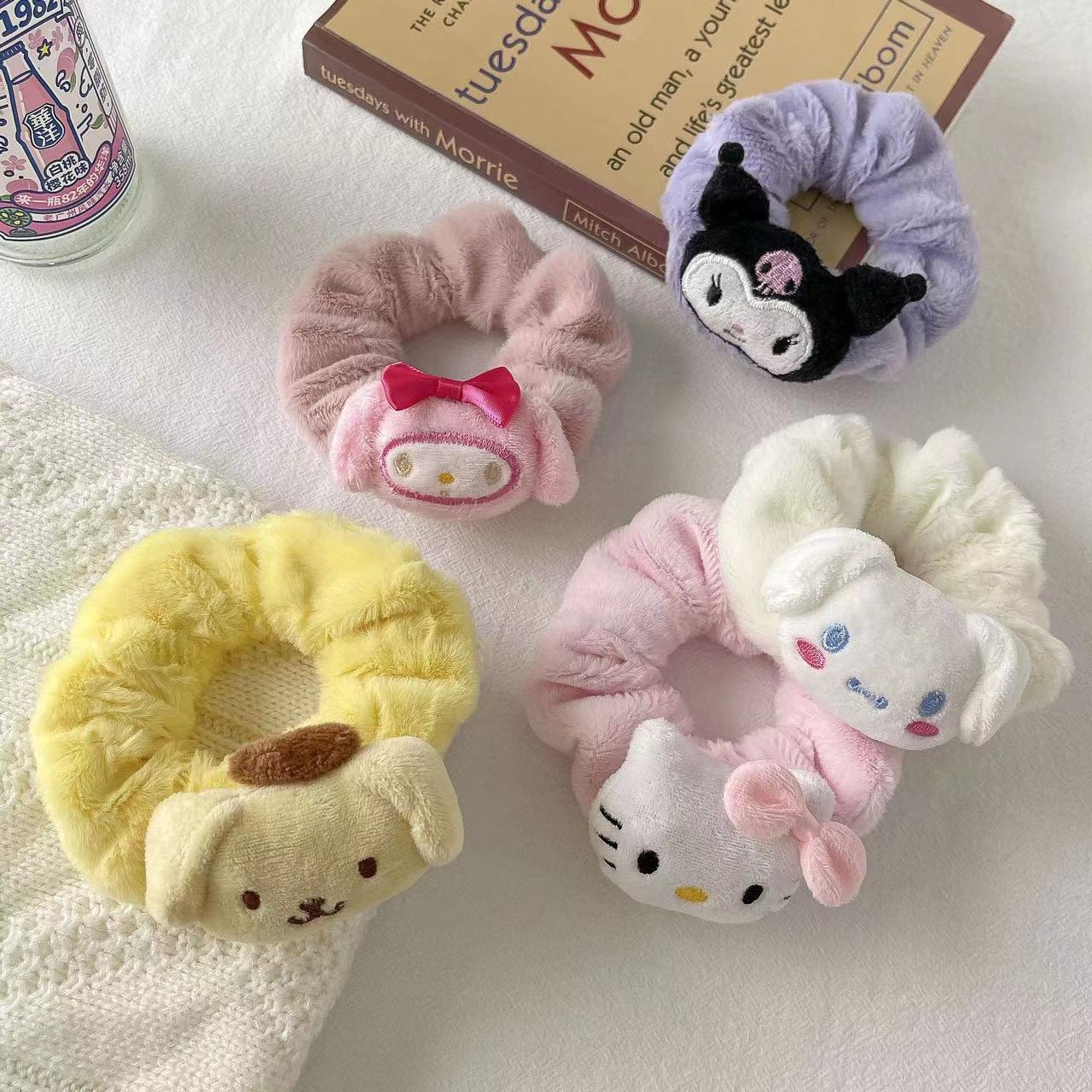 Cute Plushy Hair Scrunchie