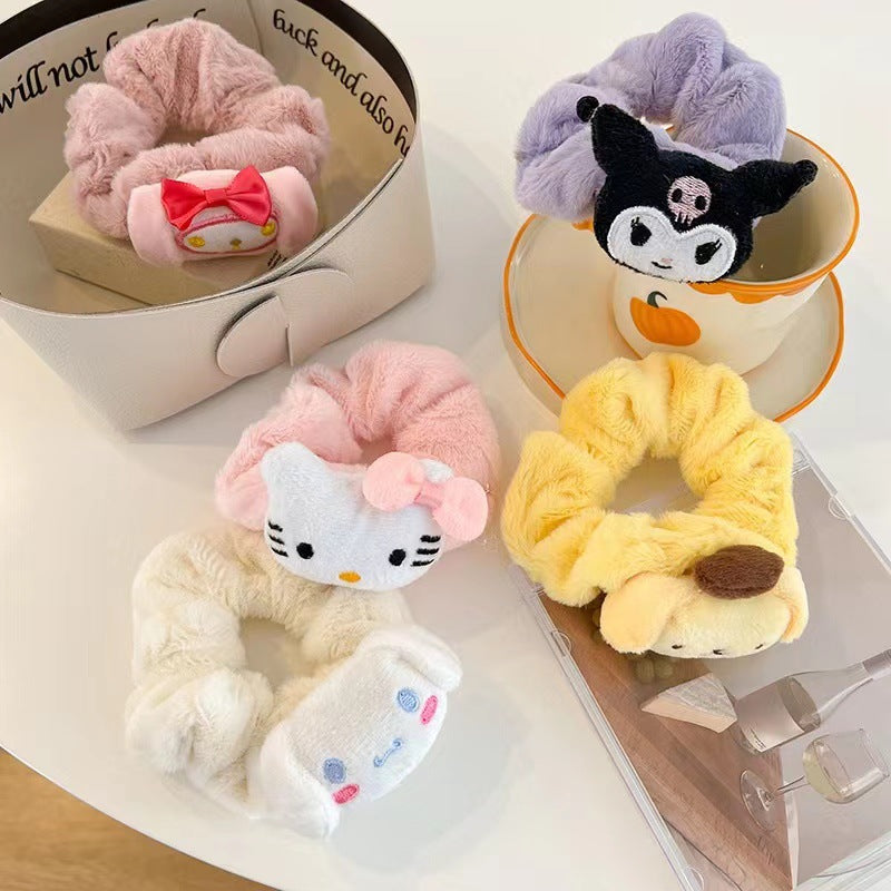 Cute Plushy Hair Scrunchie
