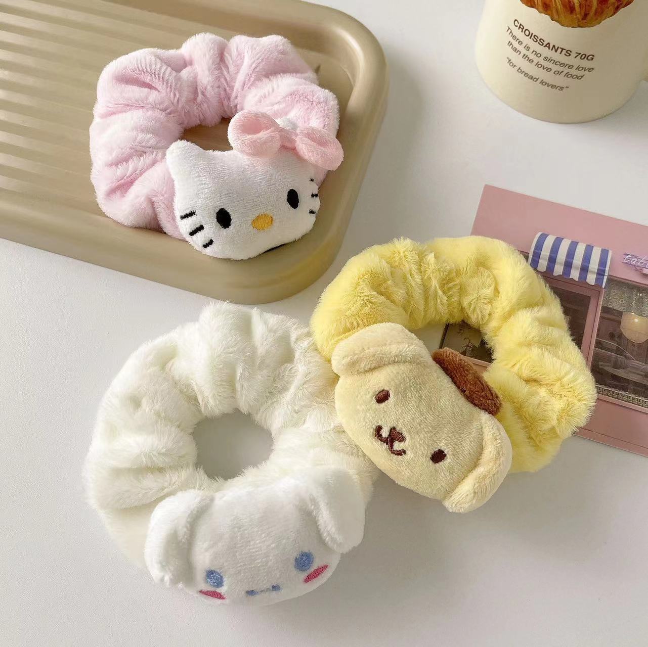 Cute Plushy Hair Scrunchie