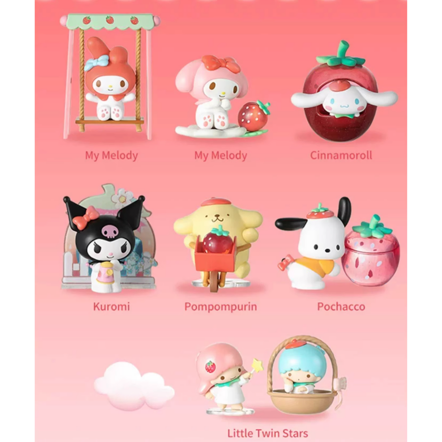 MINISO Strawberry Farm Series Blind Box