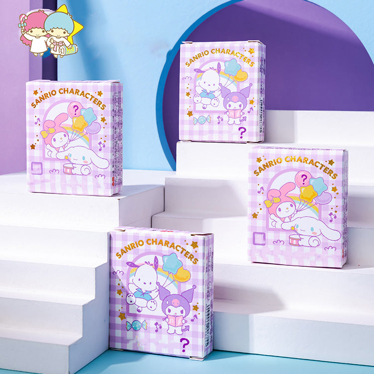 Cartoon-shaped Eraser - Purple Box