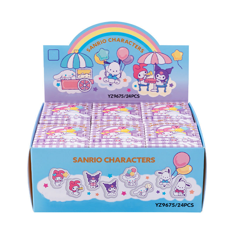 Cartoon-shaped Eraser - Purple Box