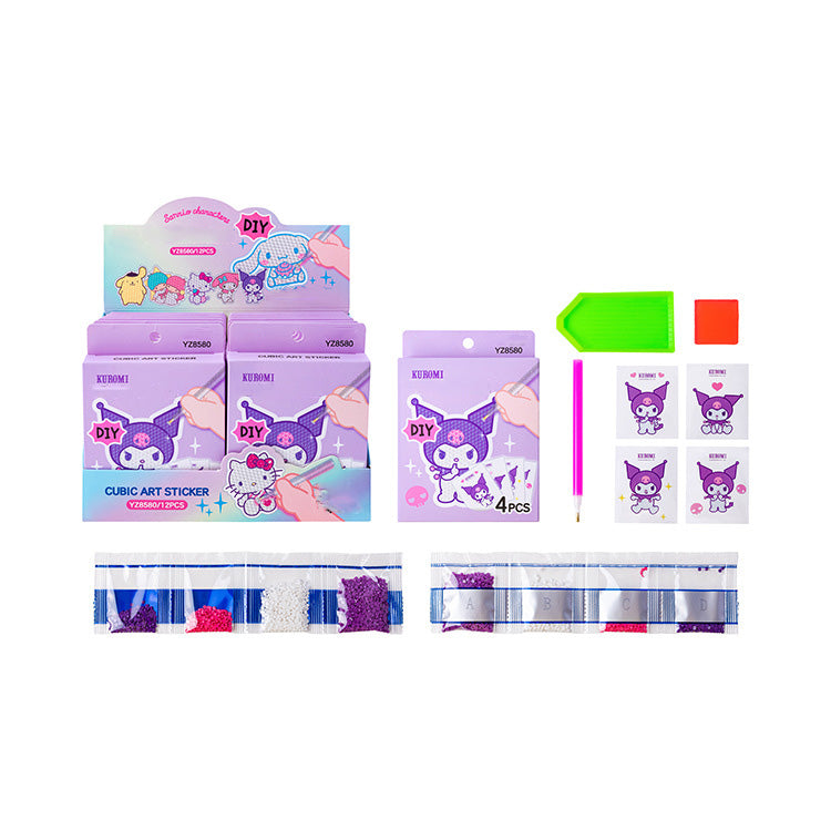 Sanrio DIY Diamond Dotted Art Sticker Kit