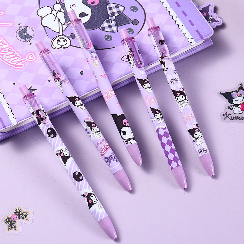 Sanrio Gel Pen - 0.5 mm - Set of 5