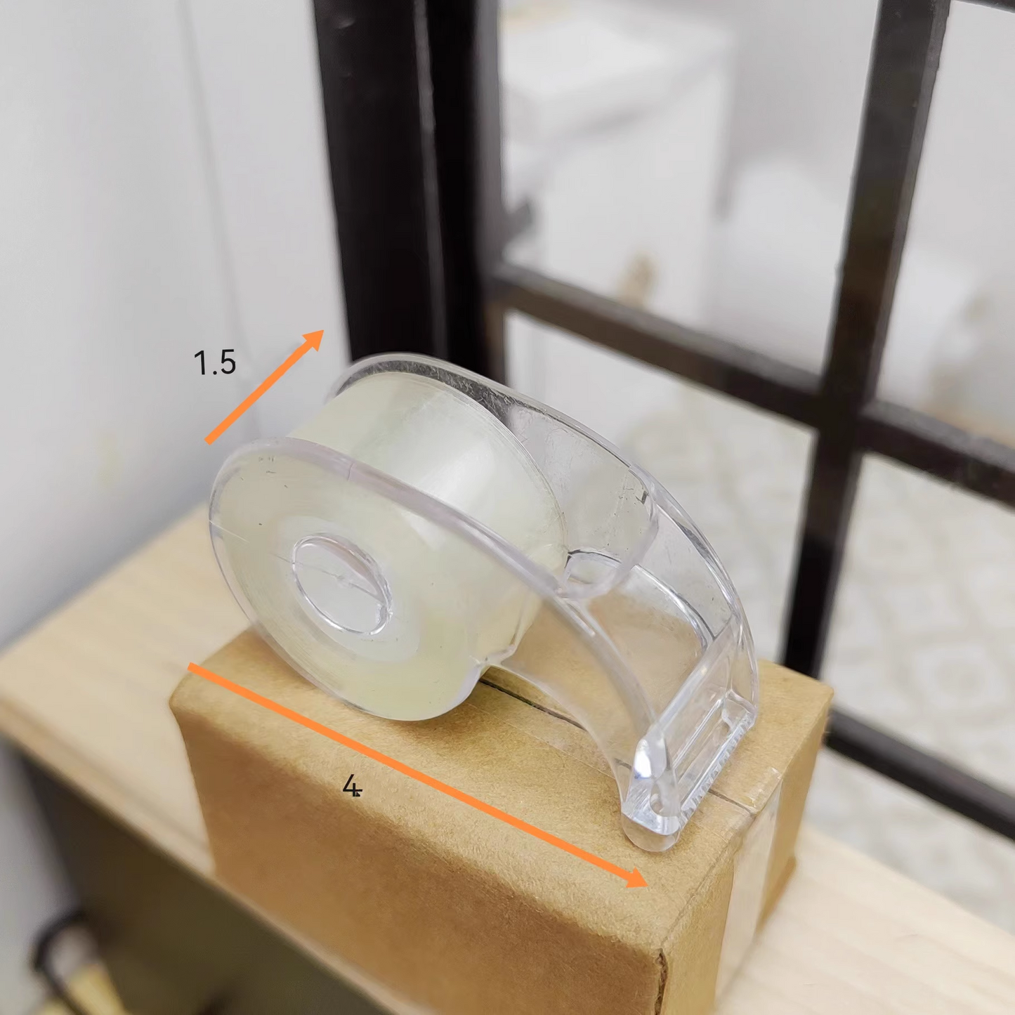 Miniature Express Shipping Box with Label