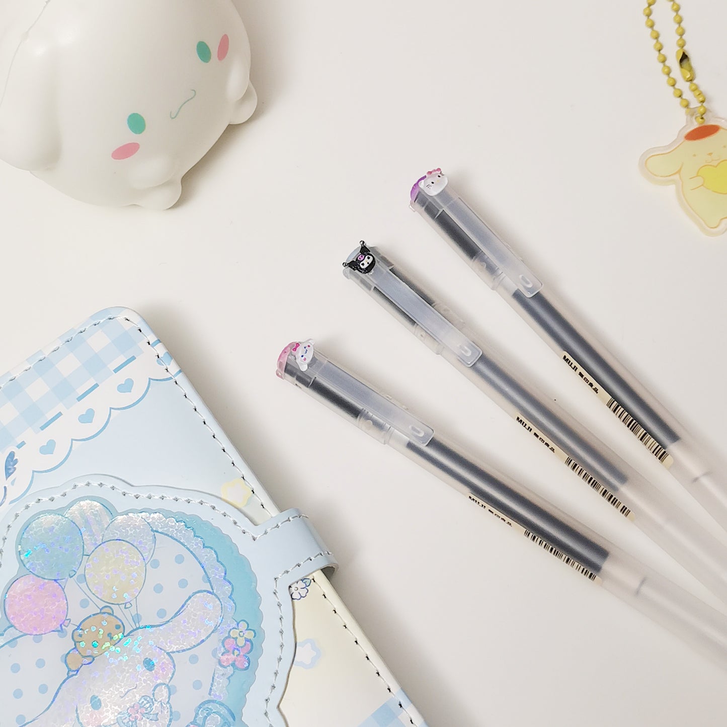 Muji x Sanrio Gel Pen - 0.5 mm - Black Ink