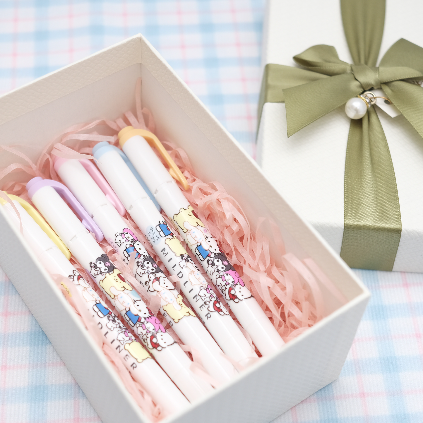 Zebra Mildliner Sanrio DIY Limited Double-Sided Highlighter - Fine / Bold - Family Set - New Colors
