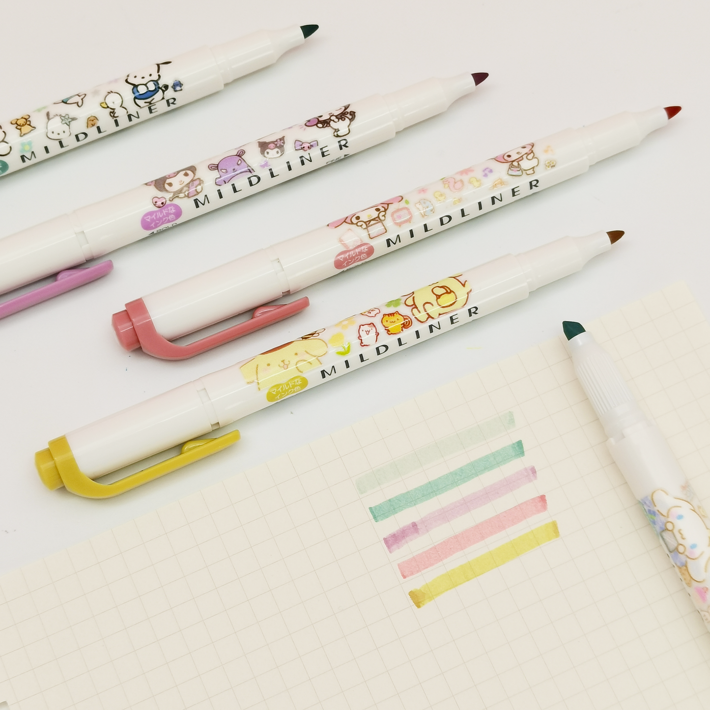 Zebra Mildliner Double-Sided Highlighter - Fine / Bold - 2025 Calm Mild Colors New Set