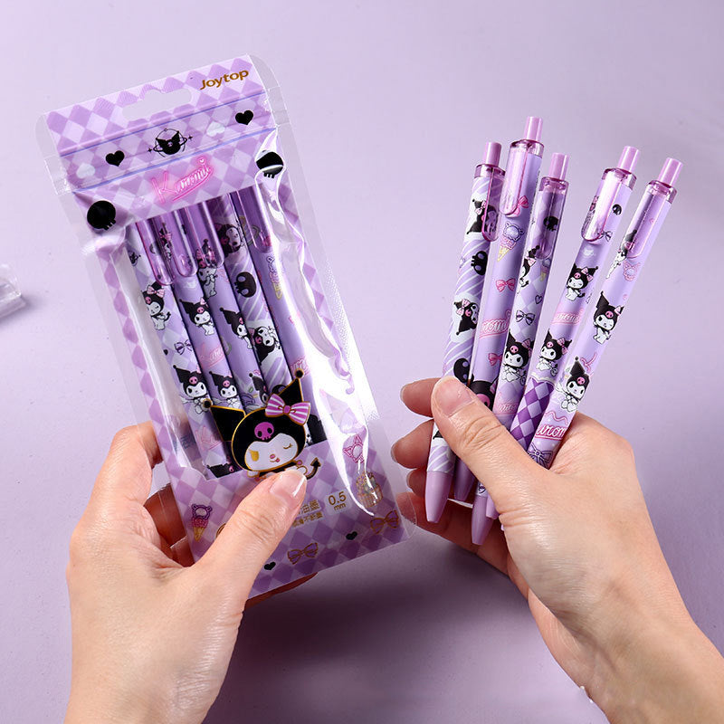 Sanrio Gel Pen - 0.5 mm - Set of 5