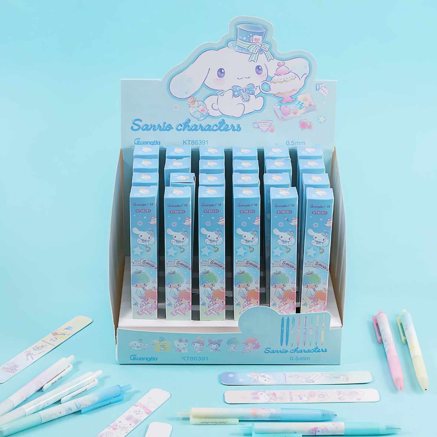 Color Body Gel Pen Blind Box - C - 0.5 mm - Black Ink