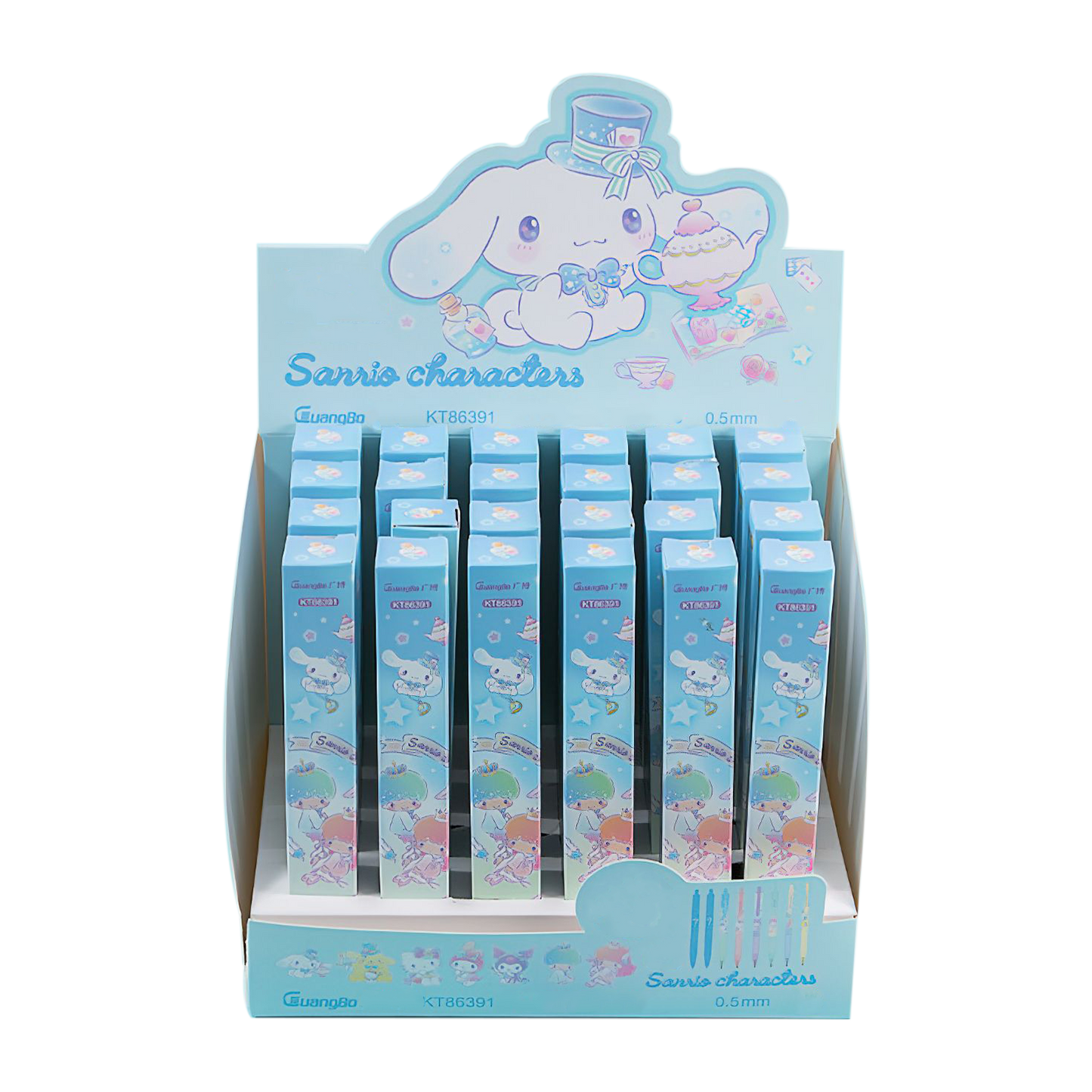 Color Body Gel Pen Blind Box - C - 0.5 mm - Black Ink