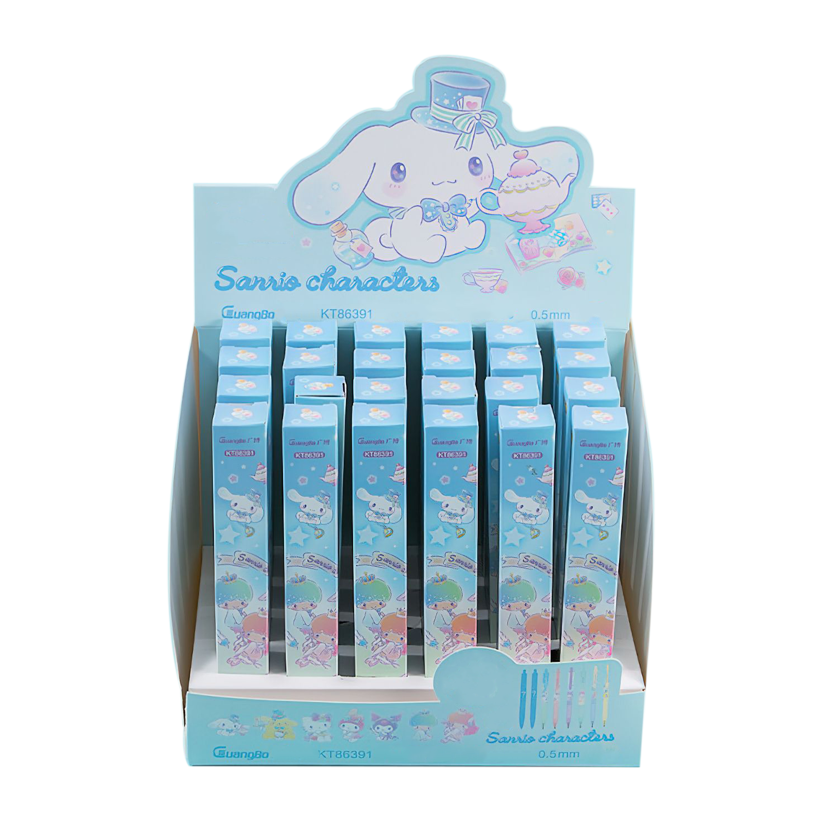 Color Body Gel Pen Blind Box - C - 0.5 mm - Black Ink