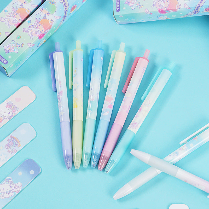 Color Body Gel Pen Blind Box - C - 0.5 mm - Black Ink