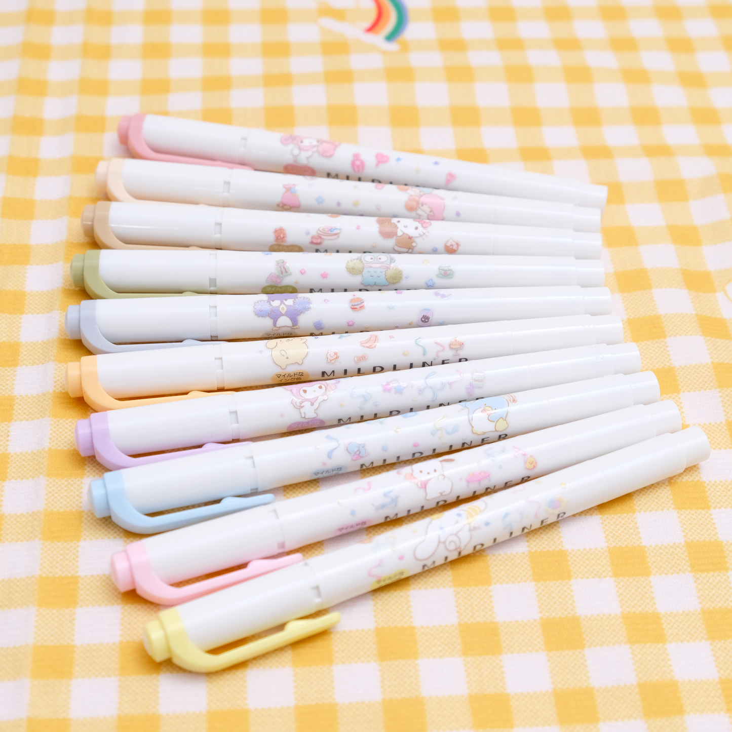 Zebra Mildliner Sanrio DIY Limited Double-Sided Highlighter - Fine / Bold - New Colors