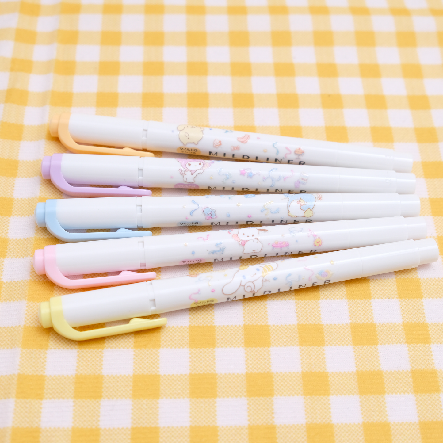 Zebra Mildliner Sanrio DIY Limited Double-Sided Highlighter - Fine / Bold - New Colors