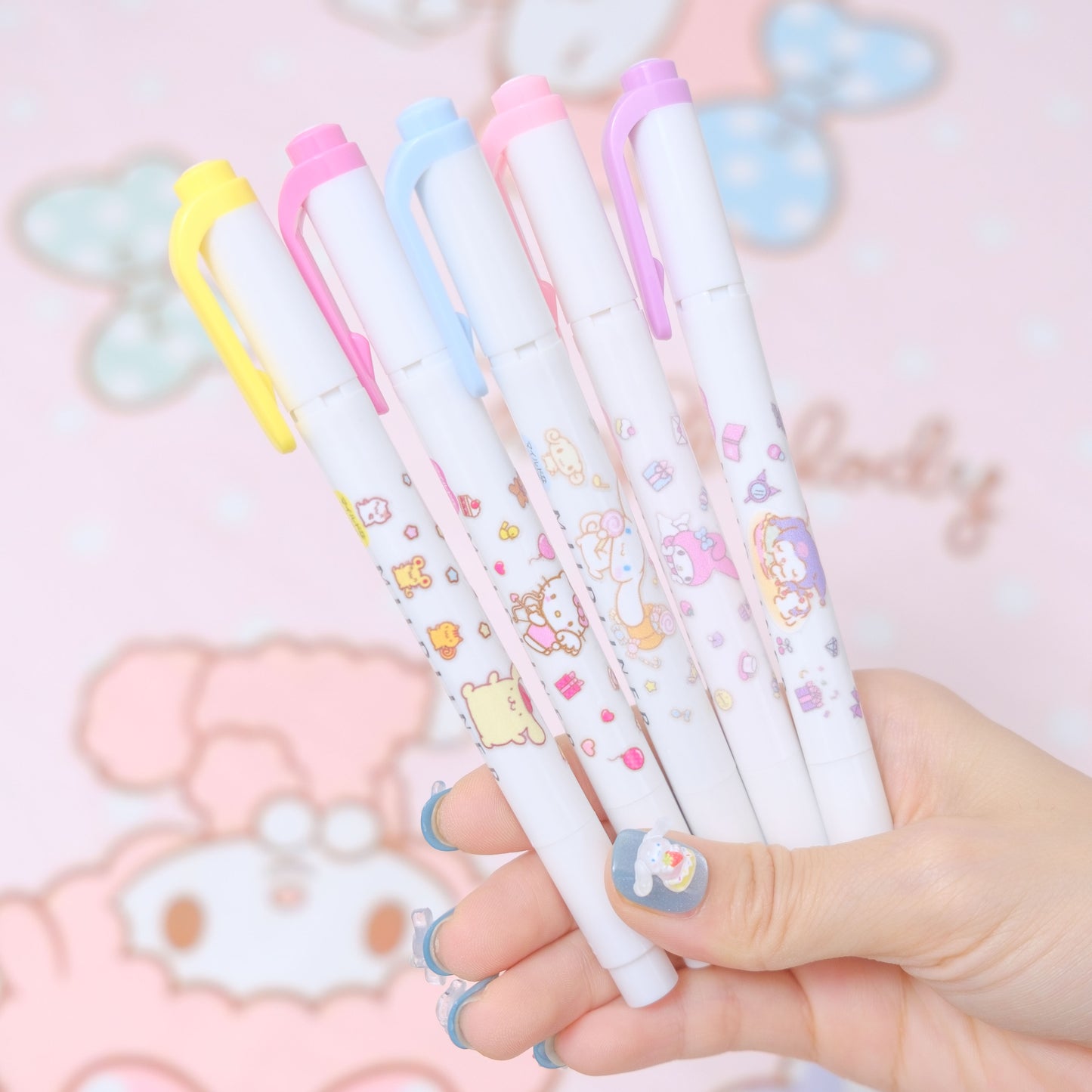 Zebra Mildliner Sanrio DIY Limited Double-Sided Highlighter - Fine / Bold