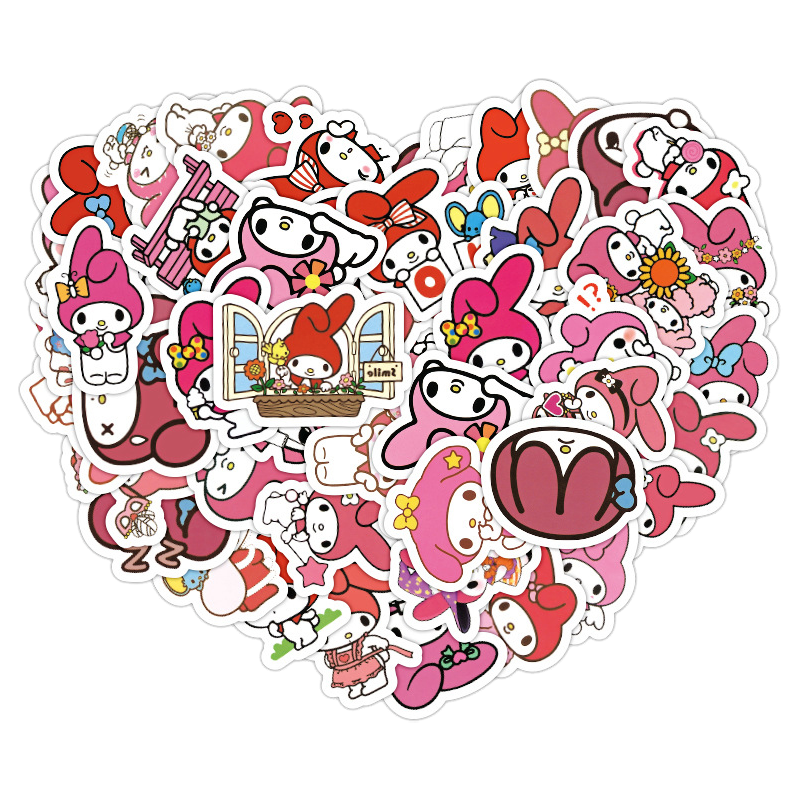Cartoon Stickers - 50pcs