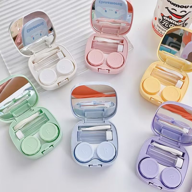 Portable Contact Lens Care Case - Square