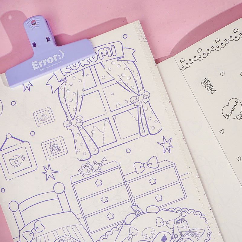 Kuromi Cartoon Coloring Book