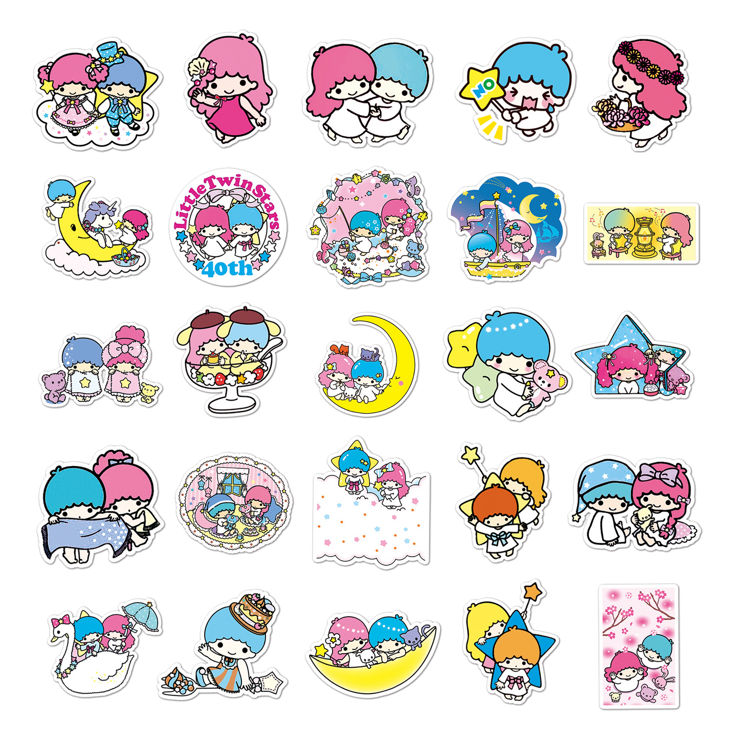 Cartoon Stickers - 50pcs - 257