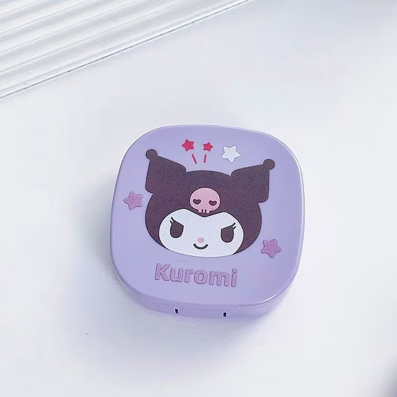 Portable Contact Lens Care Case - Square