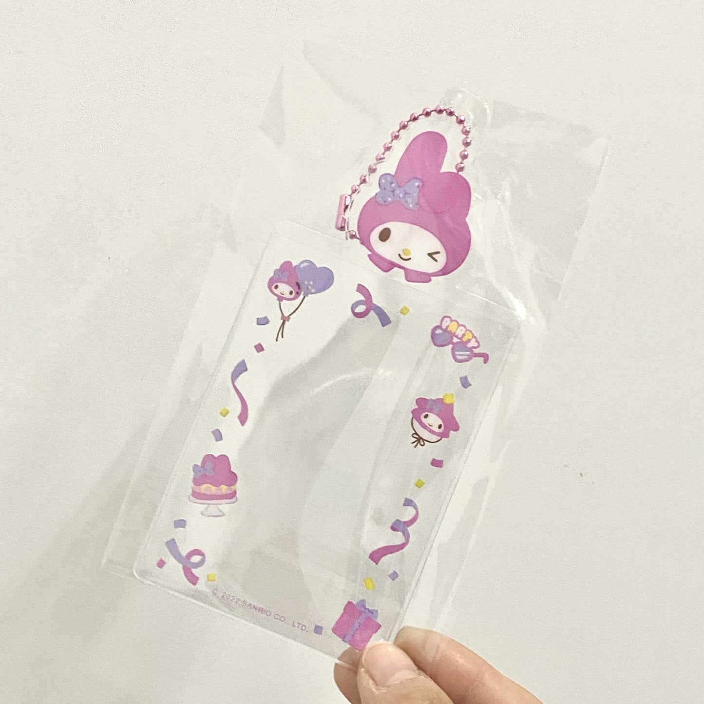 Transparent Party theme Design Card Holder