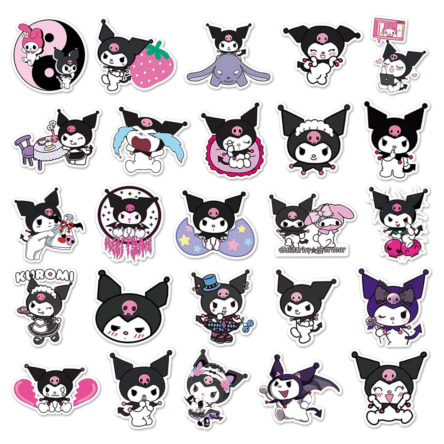 Cartoon Stickers - 50pcs - 236