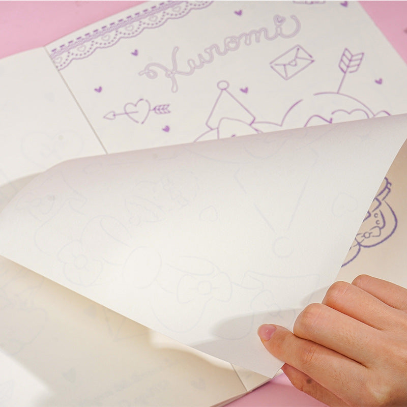 Kuromi Cartoon Coloring Book