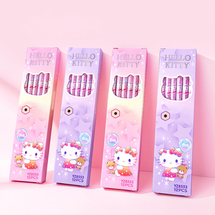 Wooden Pencil - Set of 12