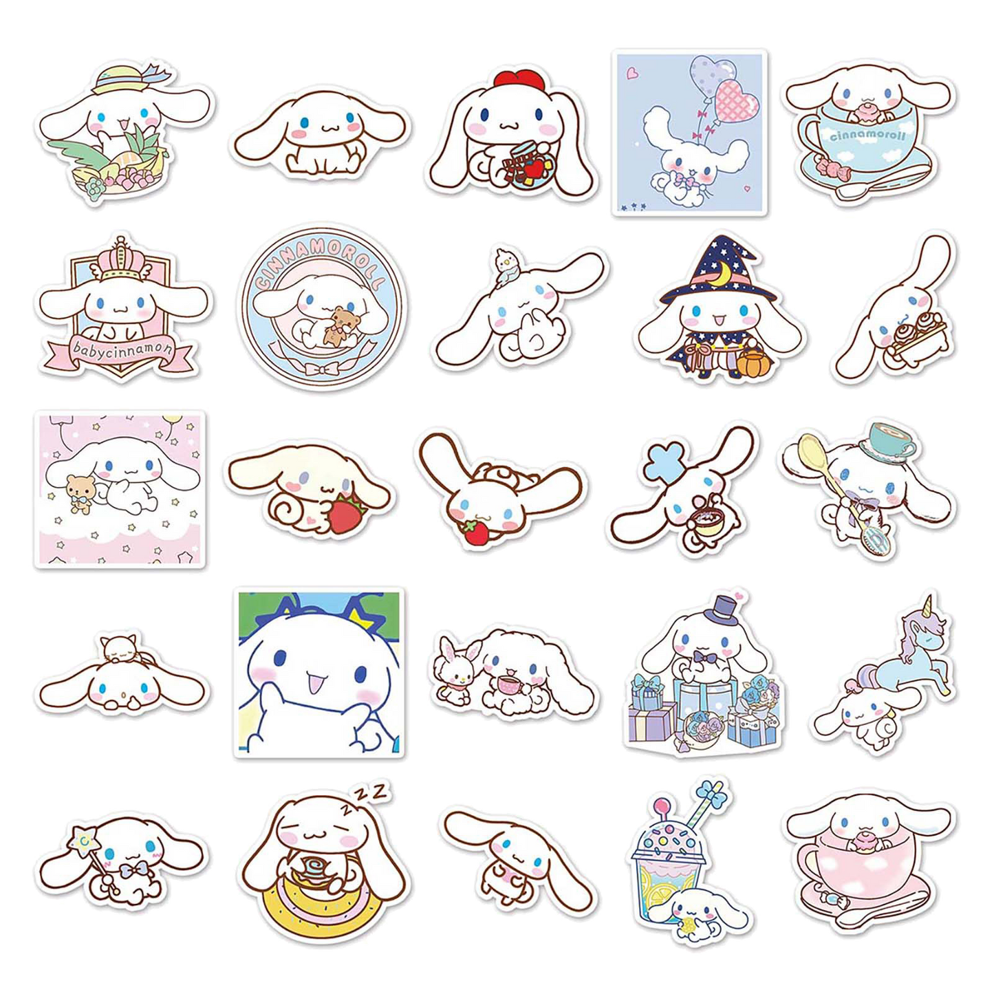 Cartoon Stickers - 50pcs - 268