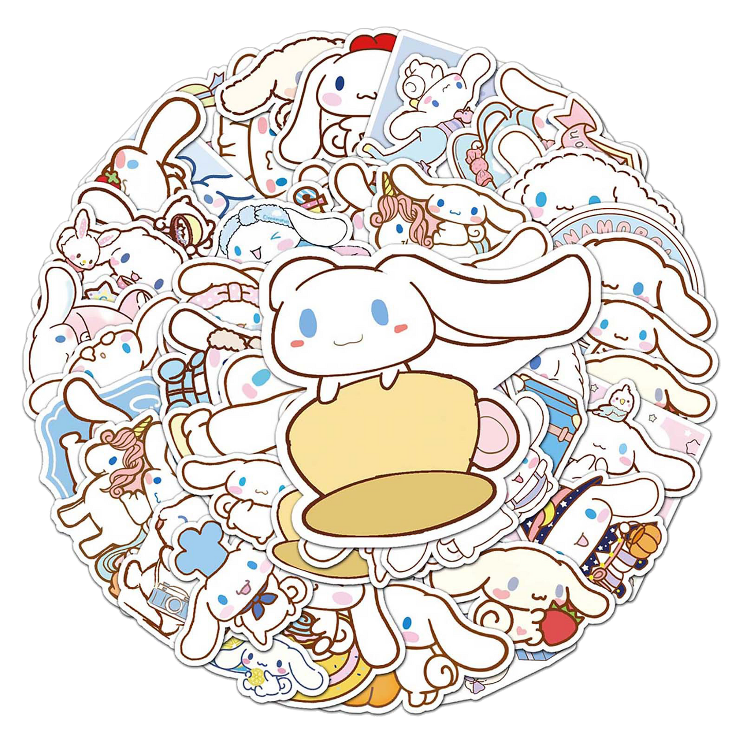 Cartoon Stickers - 50pcs - 268