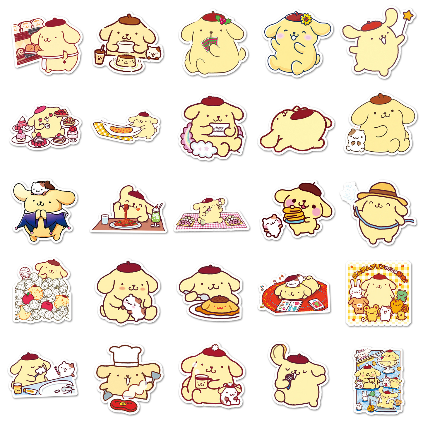 Cartoon Stickers - 50pcs - 879