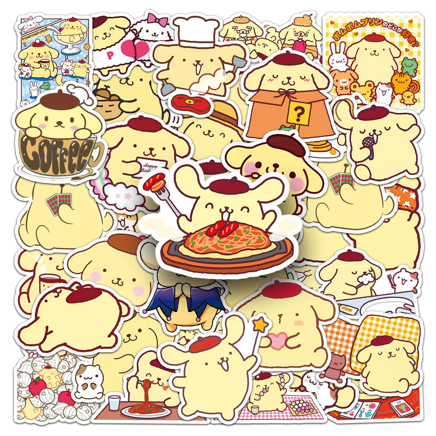 Cartoon Stickers - 50pcs - 879