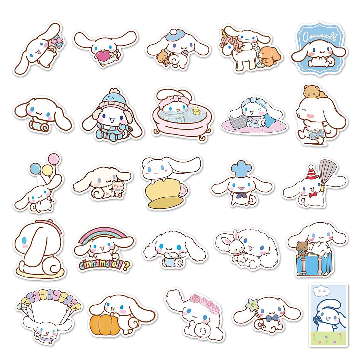 Cartoon Stickers - 50pcs - 268