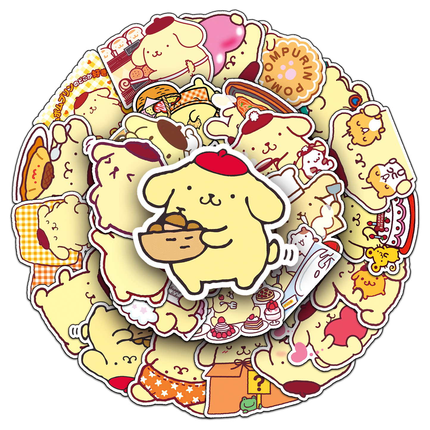Cartoon Stickers - 50pcs - 879