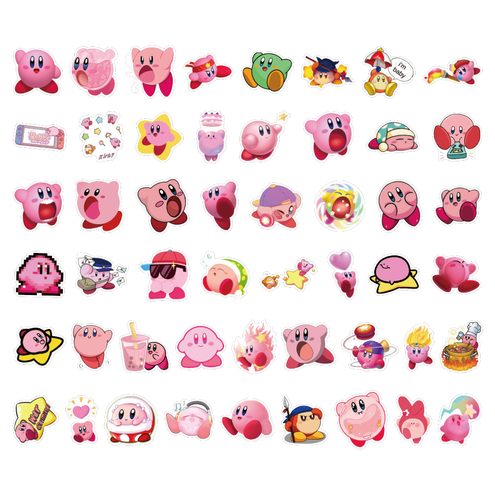 Kirby Stickers - 50pcs
