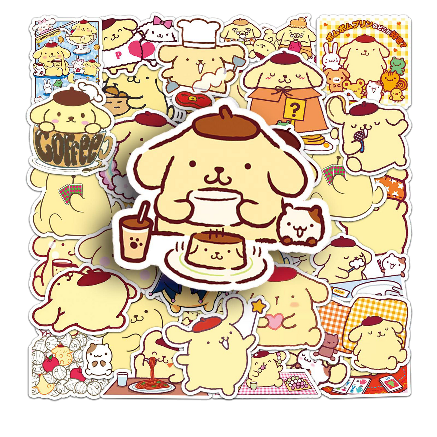 Cartoon Stickers - 50pcs - 879