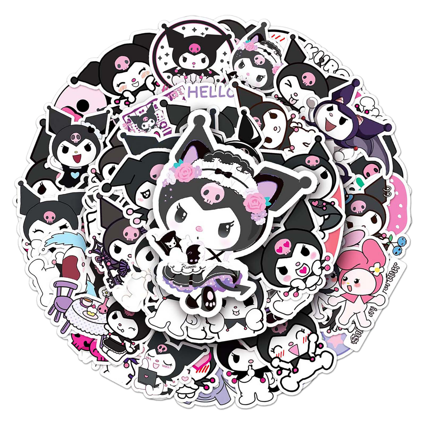 Cartoon Stickers - 50pcs - 236