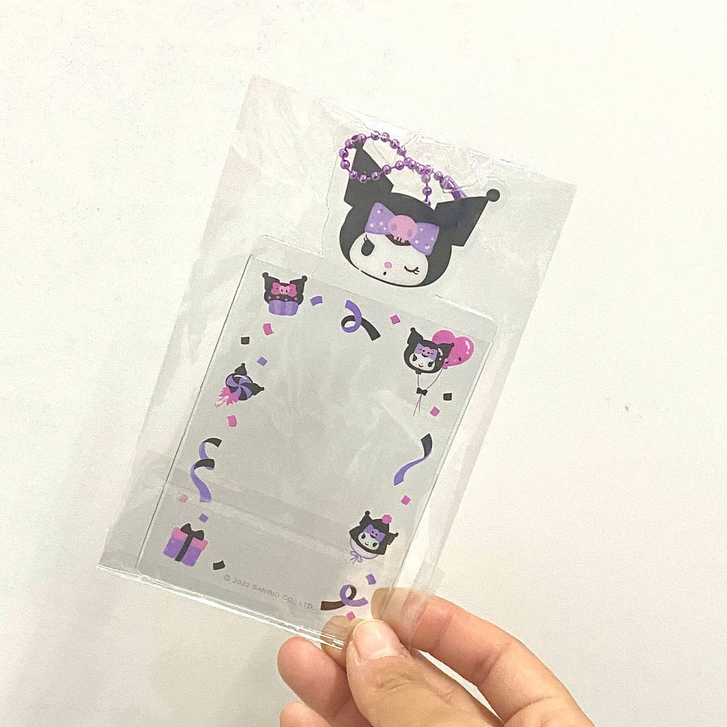 Transparent Party theme Design Card Holder