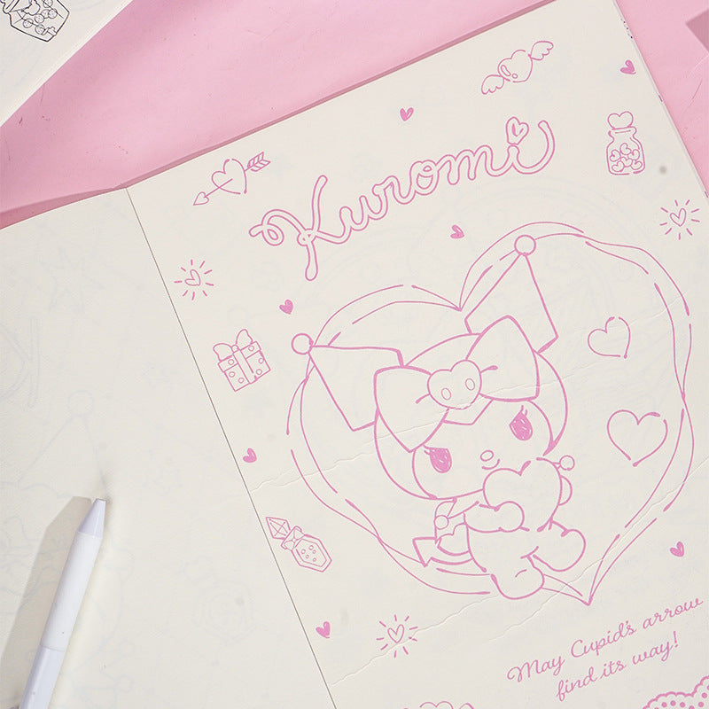 Kuromi Cartoon Coloring Book
