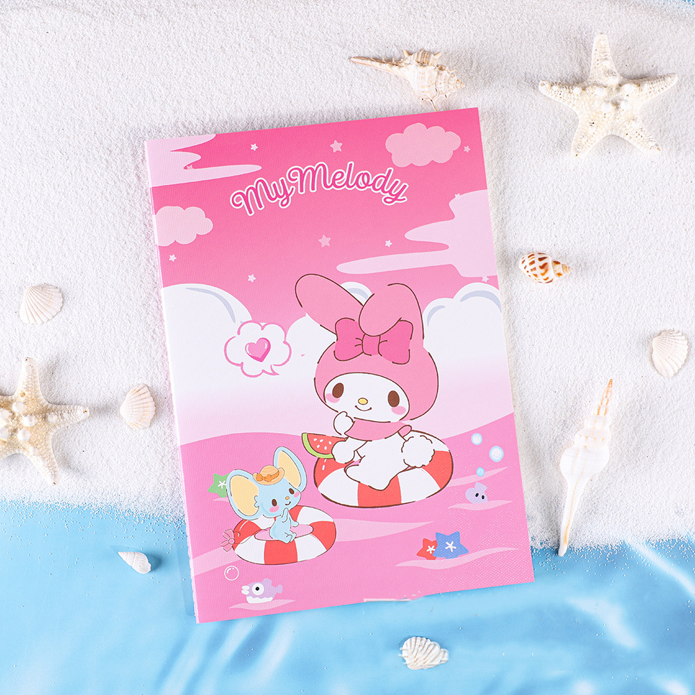 Sanrio Beach Series Notebook - B5 - 8 mm Ruled