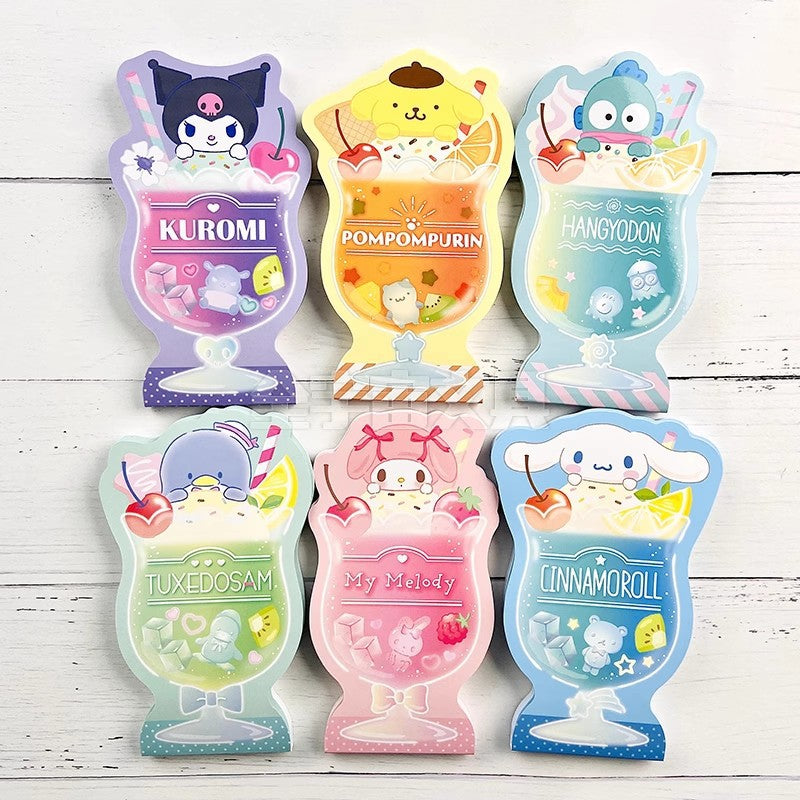 Summer Iced Drink Memo Pad