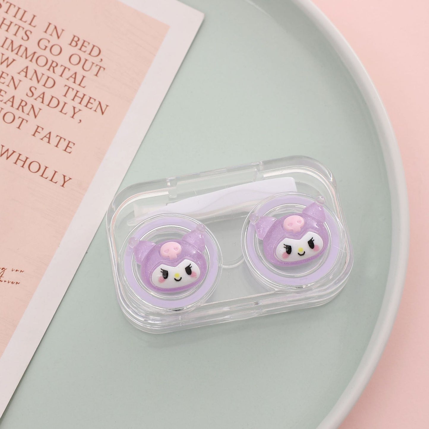 Transparent Contact Lens Case