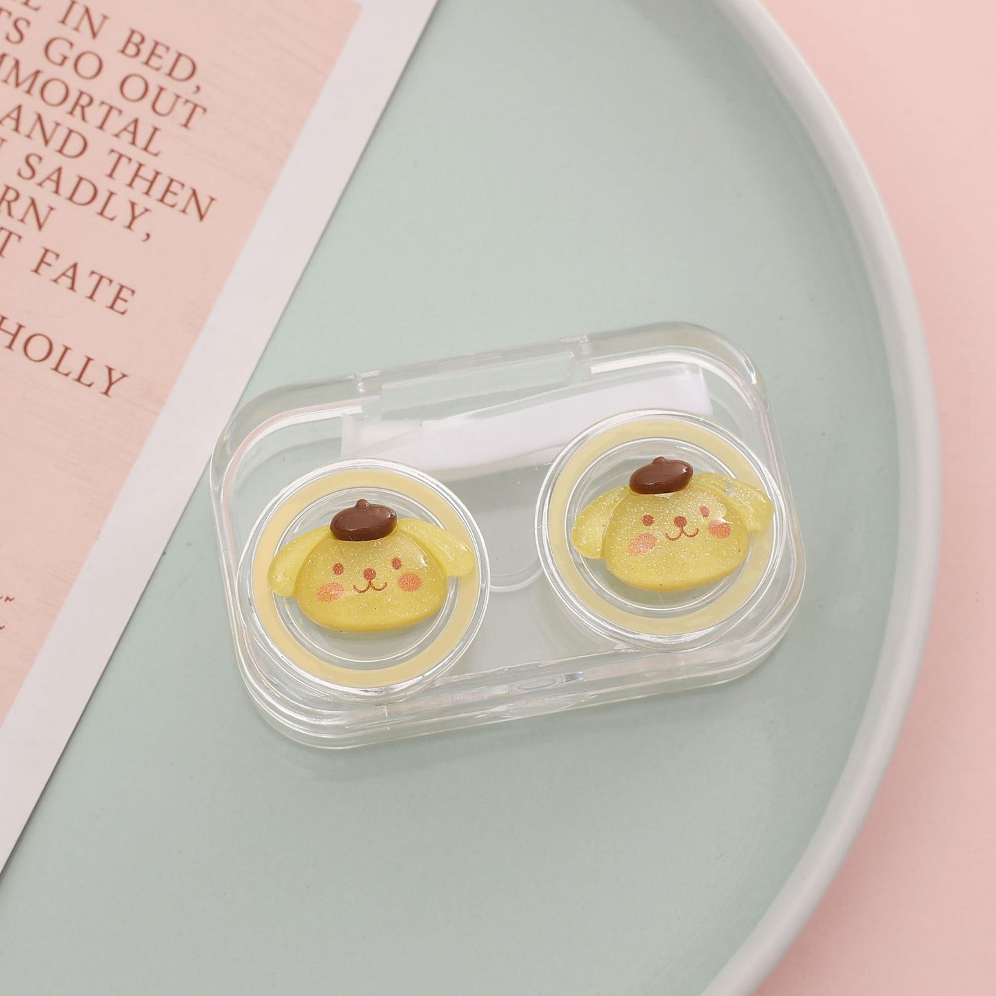 Transparent Contact Lens Case