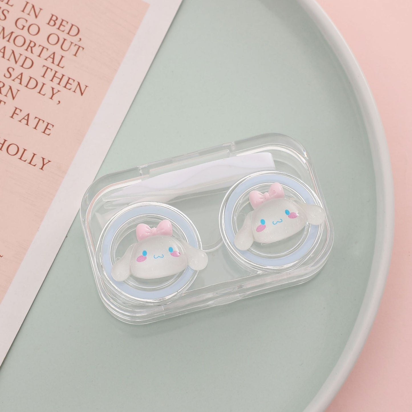 Transparent Contact Lens Case