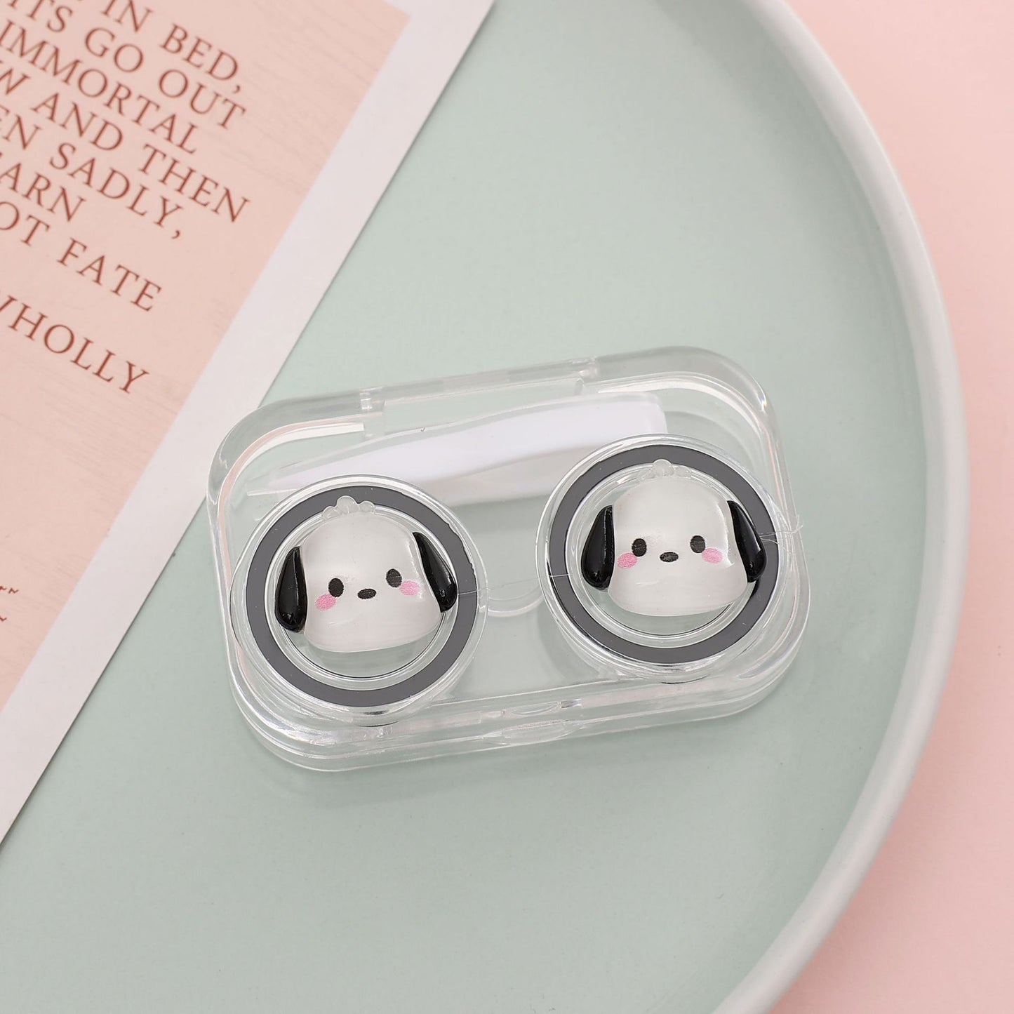 Transparent Contact Lens Case