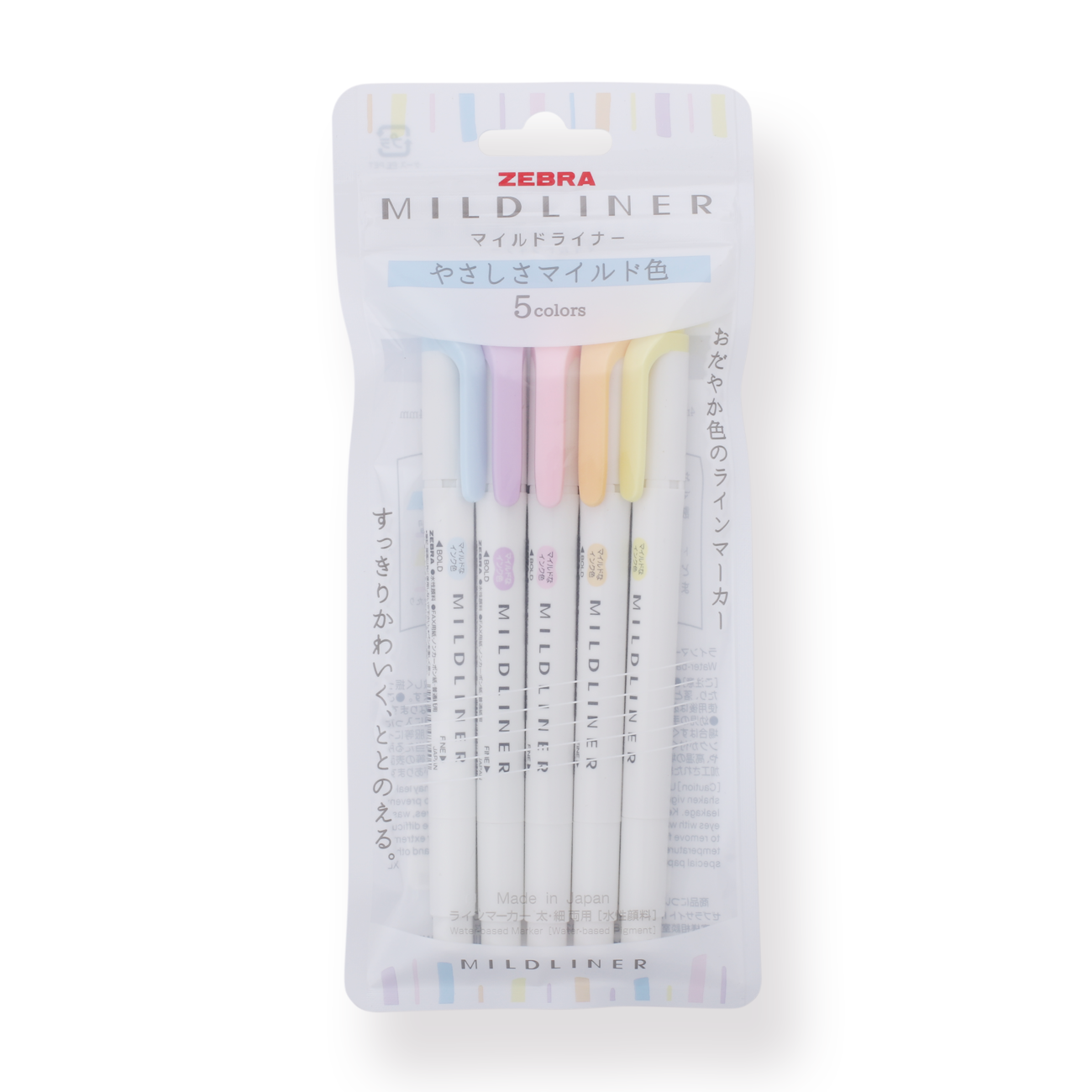Zebra Mildliner Sanrio DIY Limited Double-Sided Highlighter - Fine / Bold - New Colors